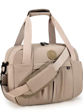 Nylon Under-Seat Duffle Bag 40x30x15cm with Wet Pocket Weekender Overnight